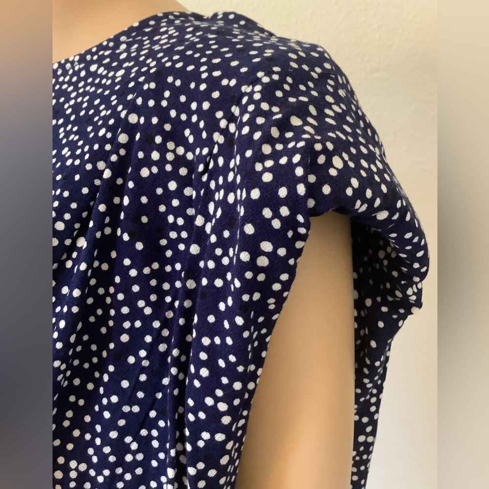 Express Size Medium Crop Top Dot Pattern, Pad Sho… - image 3